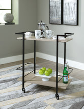 Best Deals Furniture - Ashley Furniture - Waylowe Bar Cart - Bar Cart - A4000389